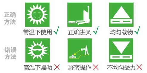 塑料托盘使用方法